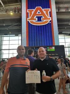 Washington Huskies vs. Auburn Tigers - Chick-fil-a Kickoff Game!