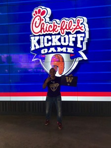Washington Huskies vs. Auburn Tigers - Chick-fil-a Kickoff Game!