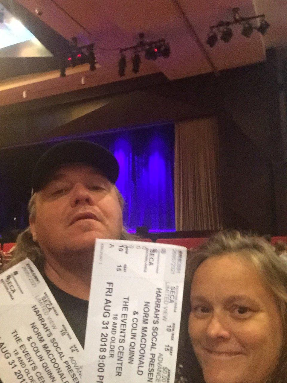 Norm MacDonald and Colin Quinn