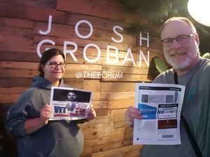 Josh Groban: Bridges Tour W/ Very Special Guest Idina Menzel - Adult Contemporary