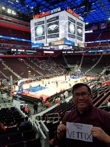 Detroit Pistons vs. New Orleans Pelicans - NBA