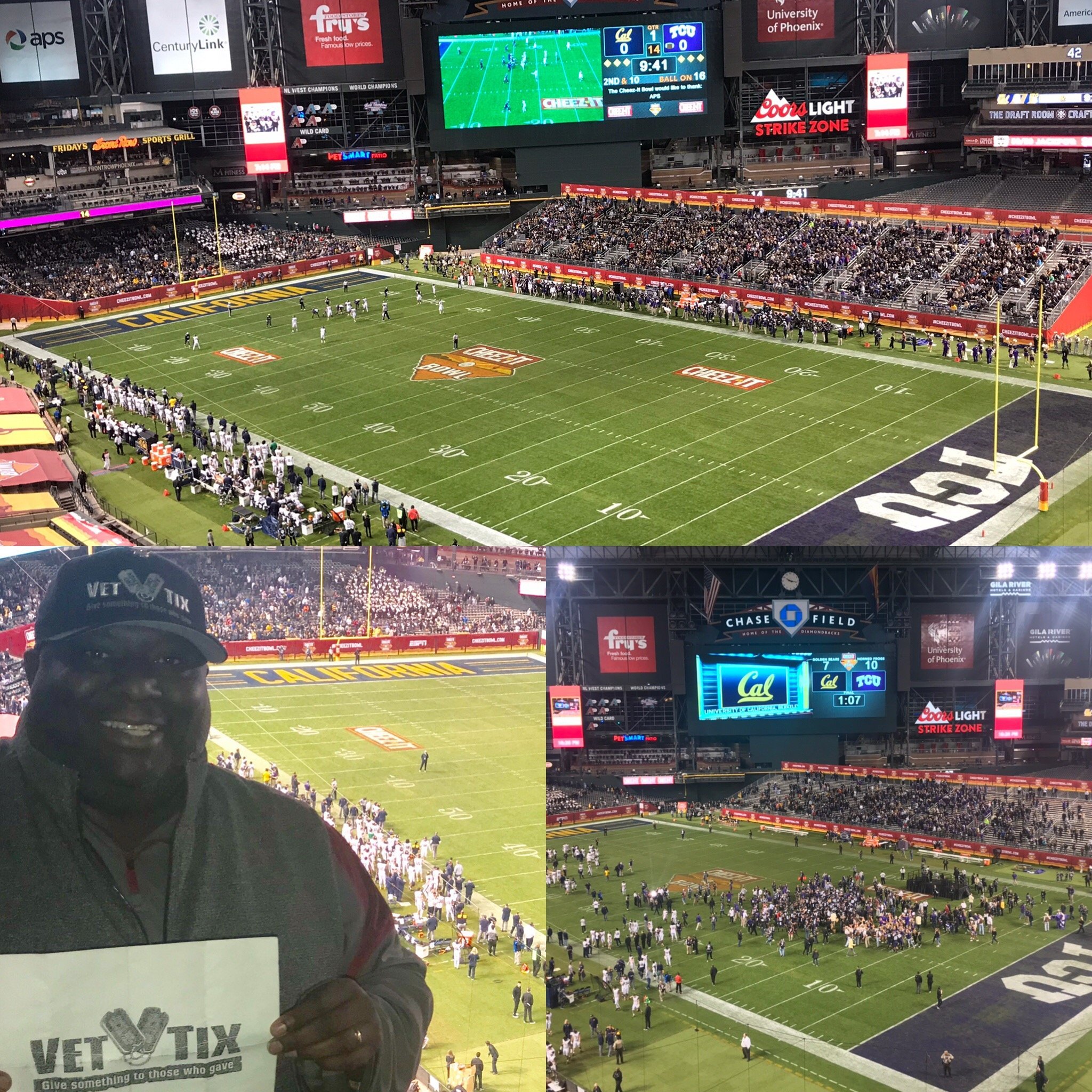 Cheez-it Bowl - California Golden Bears vs. TCU Horned Frogs
