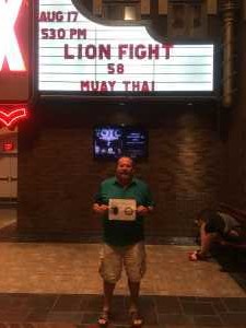 Lion Fight at Foxwoods - Muay Thai - Tracking Attendance - Presented by Lion Fight Promotions