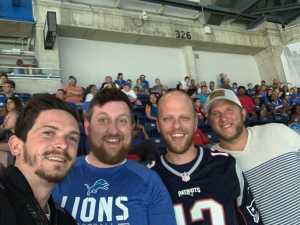 Detroit Lions vs. New England Patriots - NFL Preseason