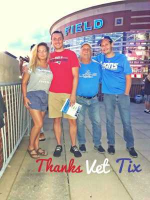 Detroit Lions vs. New England Patriots - NFL Preseason