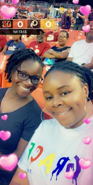 Washington Redskins vs. Cincinnati Bengals - NFL