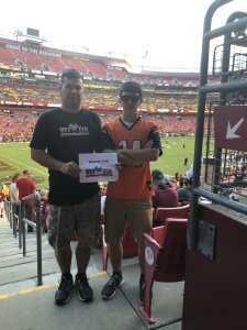 Washington Redskins vs. Cincinnati Bengals - NFL