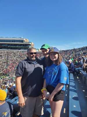 University of Notre Dame Fightin Irish vs. New Mexico - NCAA Football