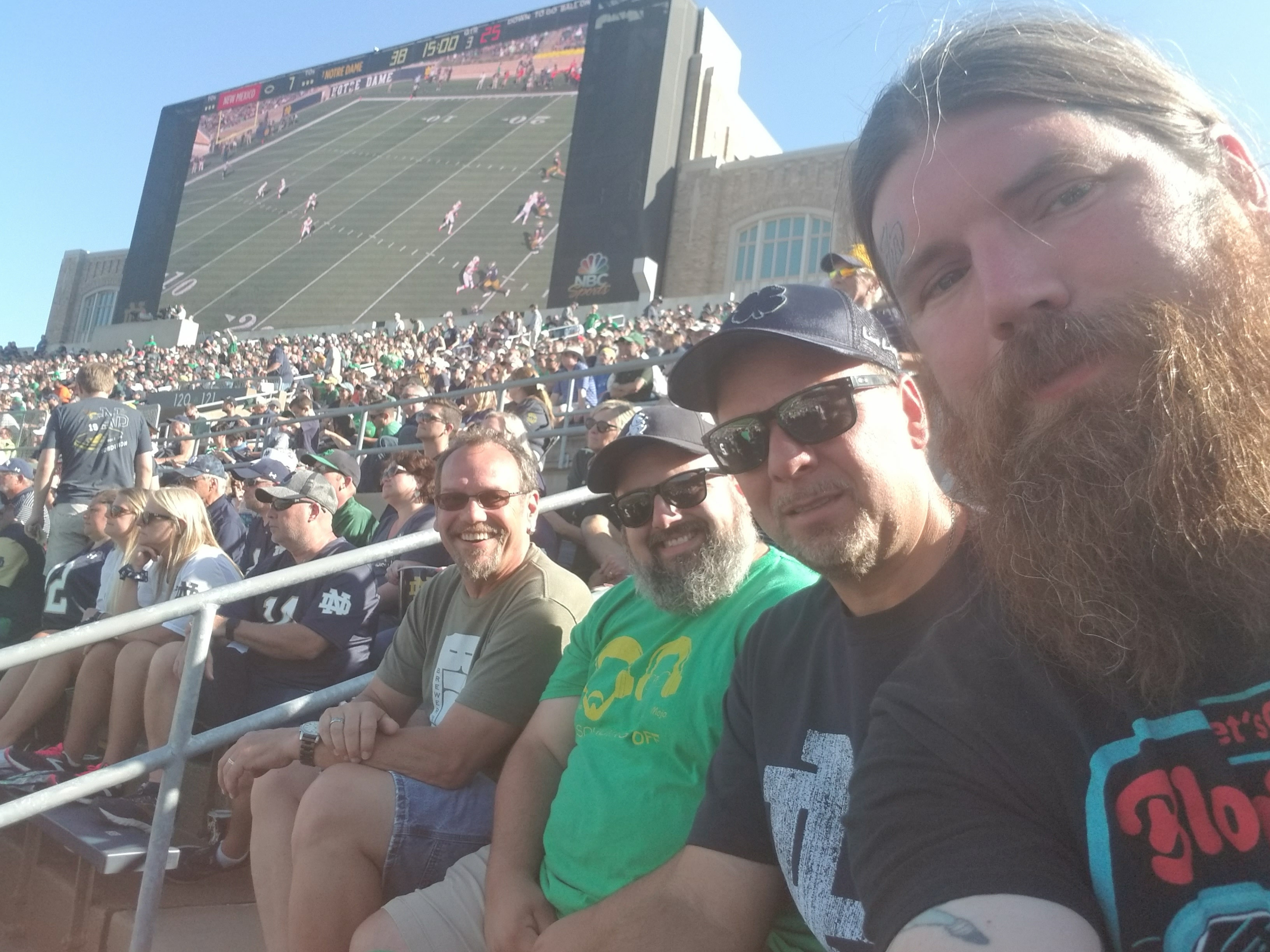 University of Notre Dame Fightin Irish vs. New Mexico - NCAA Football