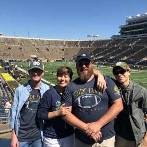 University of Notre Dame Fightin Irish vs. New Mexico - NCAA Football