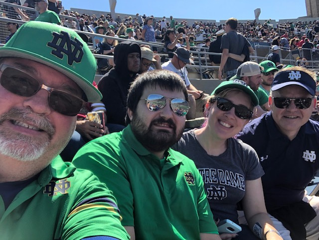 University of Notre Dame Fightin Irish vs. New Mexico - NCAA Football