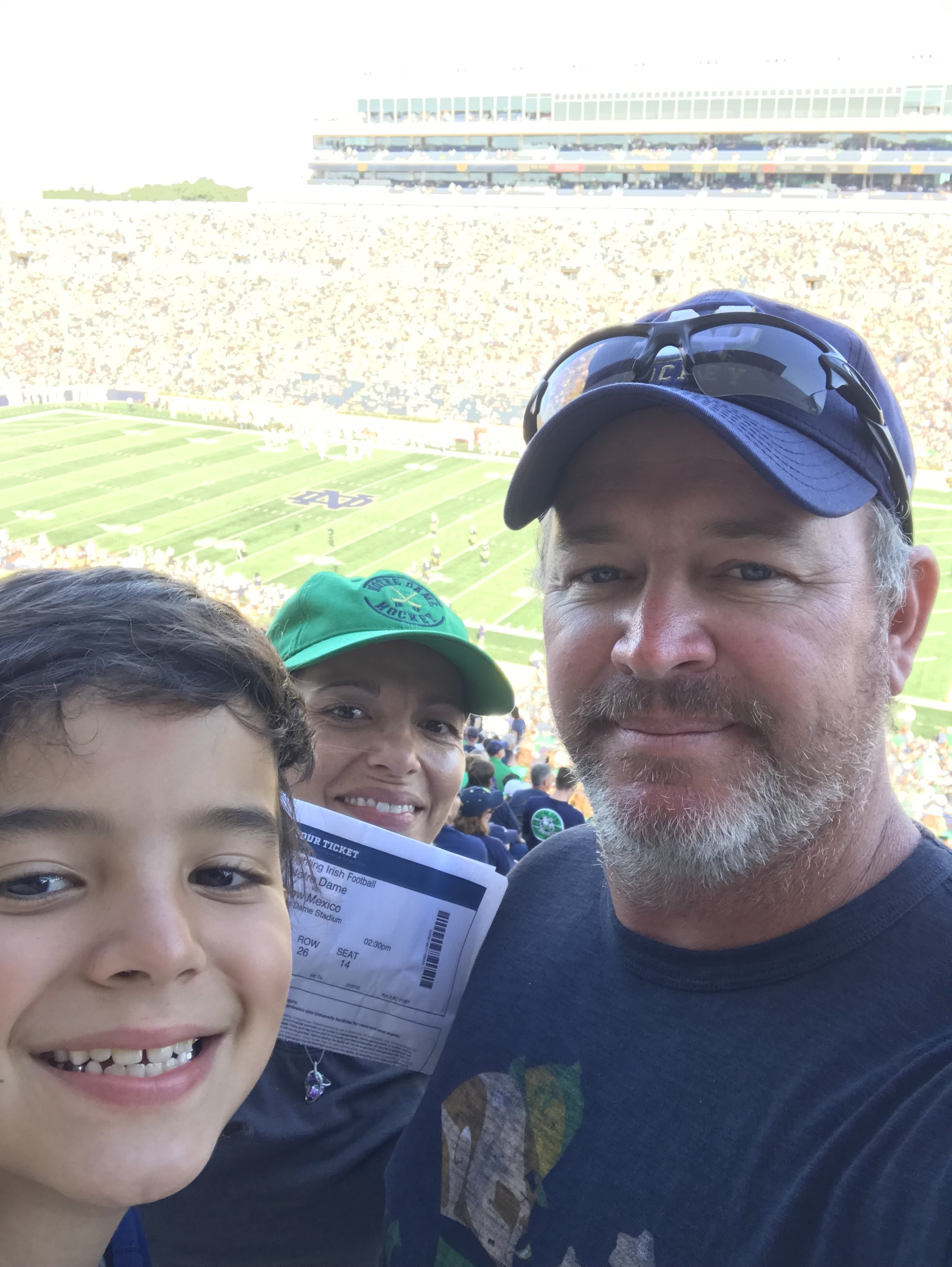 University of Notre Dame Fightin Irish vs. New Mexico - NCAA Football