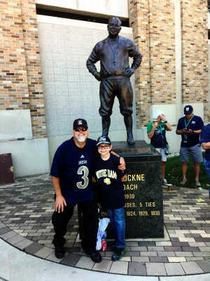 University of Notre Dame Fightin Irish vs. New Mexico - NCAA Football