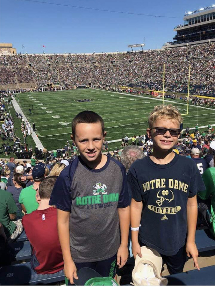 University of Notre Dame Fightin Irish vs. New Mexico - NCAA Football
