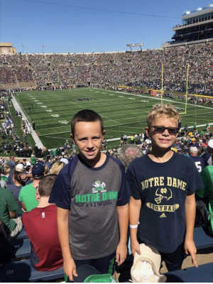 University of Notre Dame Fightin Irish vs. New Mexico - NCAA Football