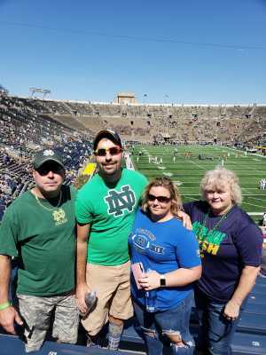 University of Notre Dame Fightin Irish vs. New Mexico - NCAA Football