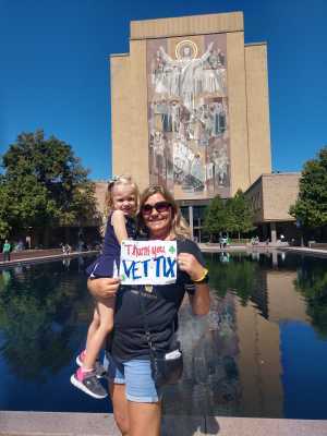 University of Notre Dame Fightin Irish vs. New Mexico - NCAA Football