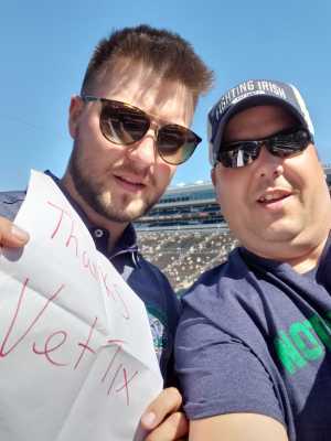 University of Notre Dame Fightin Irish vs. New Mexico - NCAA Football
