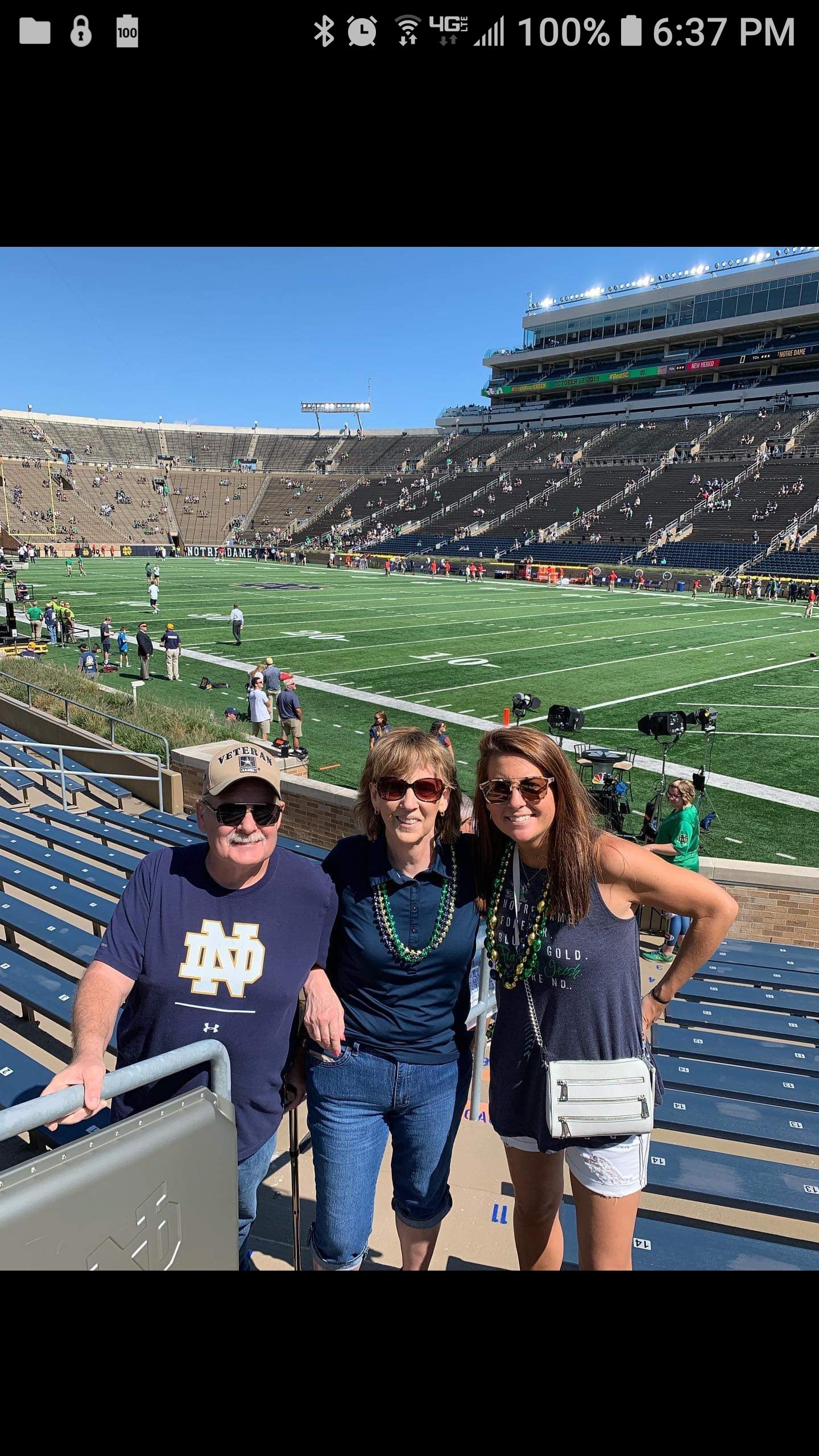 University of Notre Dame Fightin Irish vs. New Mexico - NCAA Football