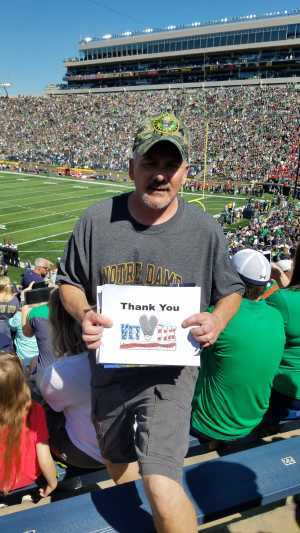 University of Notre Dame Fightin Irish vs. New Mexico - NCAA Football