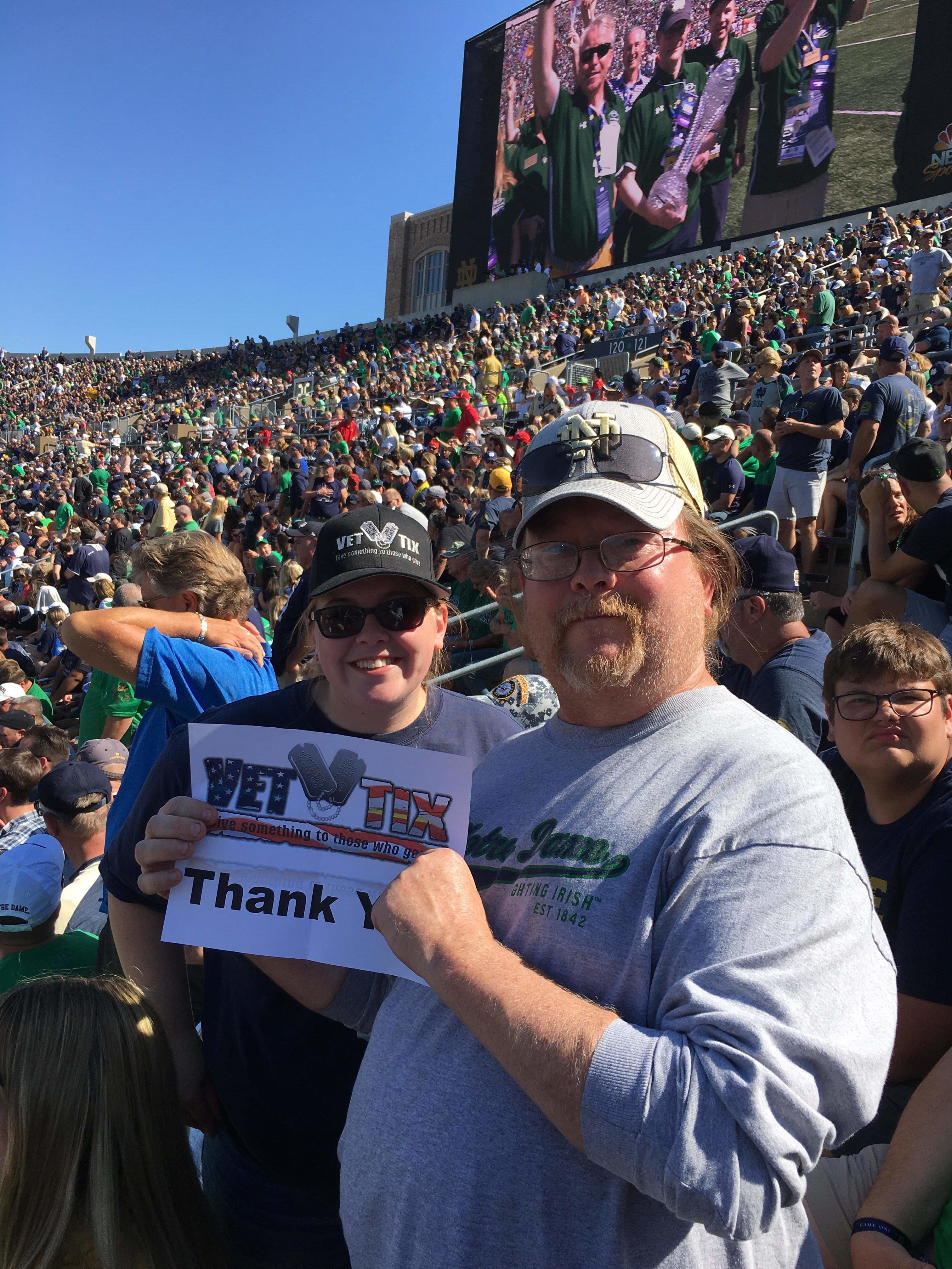 University of Notre Dame Fightin Irish vs. New Mexico - NCAA Football