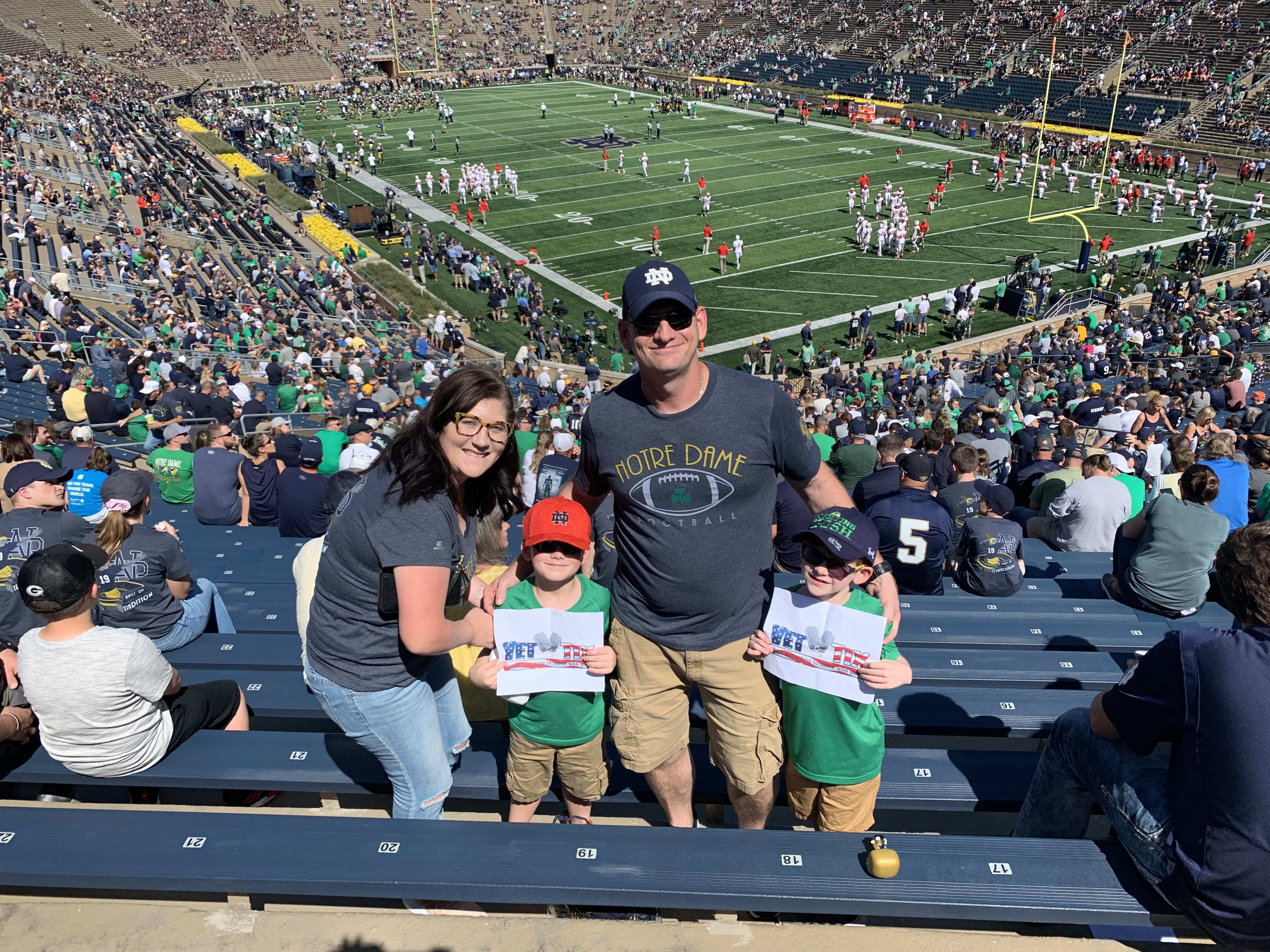 University of Notre Dame Fightin Irish vs. New Mexico - NCAA Football