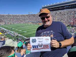 University of Notre Dame Fightin Irish vs. New Mexico - NCAA Football
