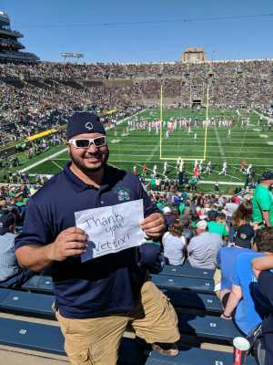 University of Notre Dame Fightin Irish vs. New Mexico - NCAA Football