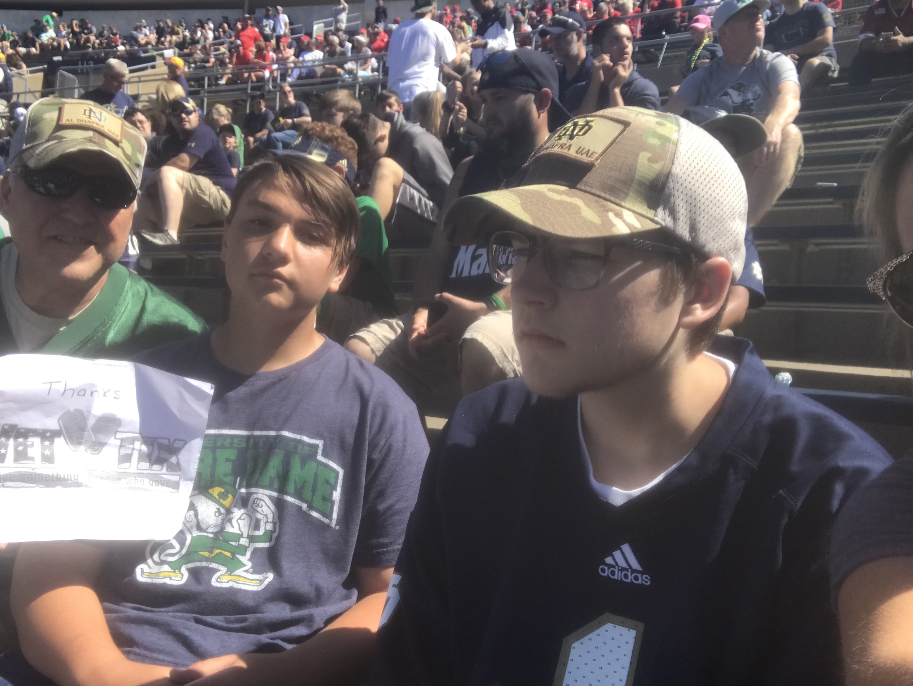 University of Notre Dame Fightin Irish vs. New Mexico - NCAA Football