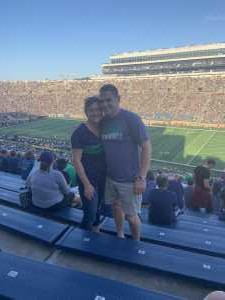 University of Notre Dame Fightin Irish vs. New Mexico - NCAA Football