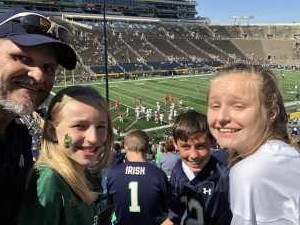 University of Notre Dame Fightin Irish vs. New Mexico - NCAA Football