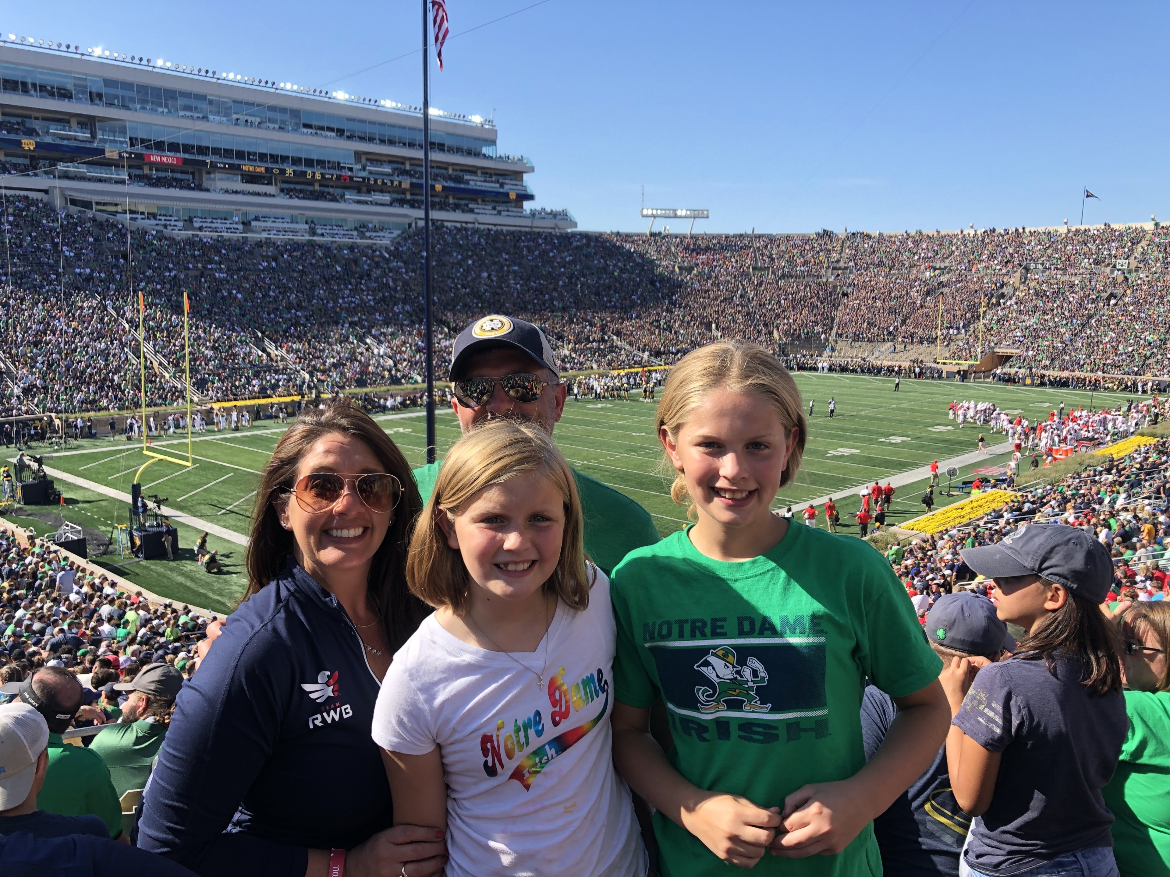 University of Notre Dame Fightin Irish vs. New Mexico - NCAA Football