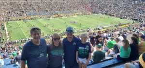 University of Notre Dame Fightin Irish vs. New Mexico - NCAA Football