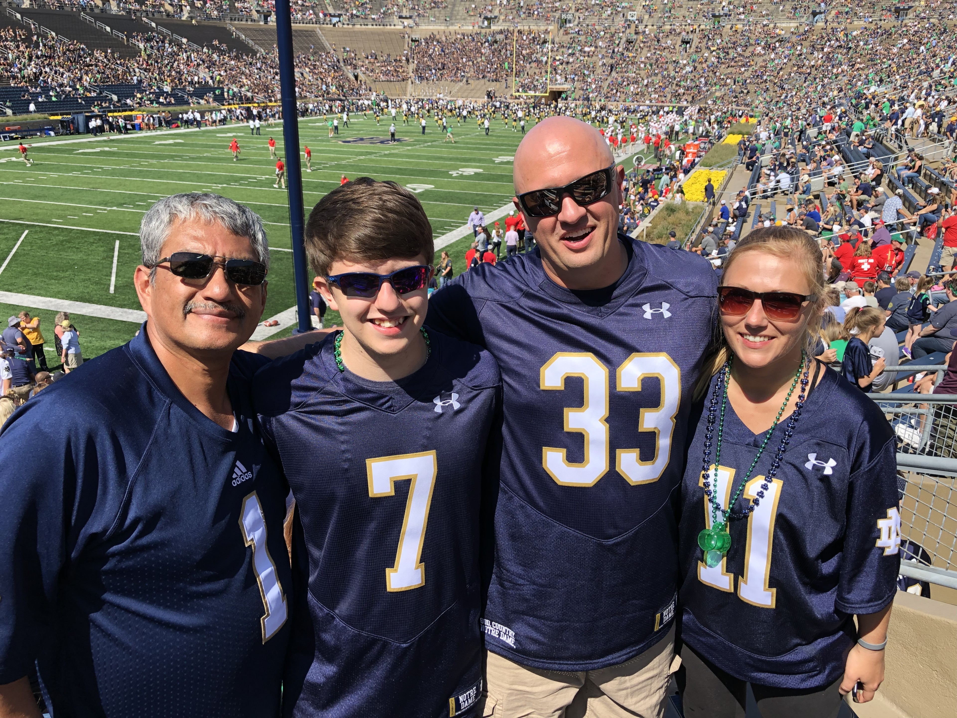 University of Notre Dame Fightin Irish vs. New Mexico - NCAA Football