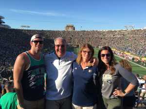 University of Notre Dame Fightin Irish vs. New Mexico - NCAA Football