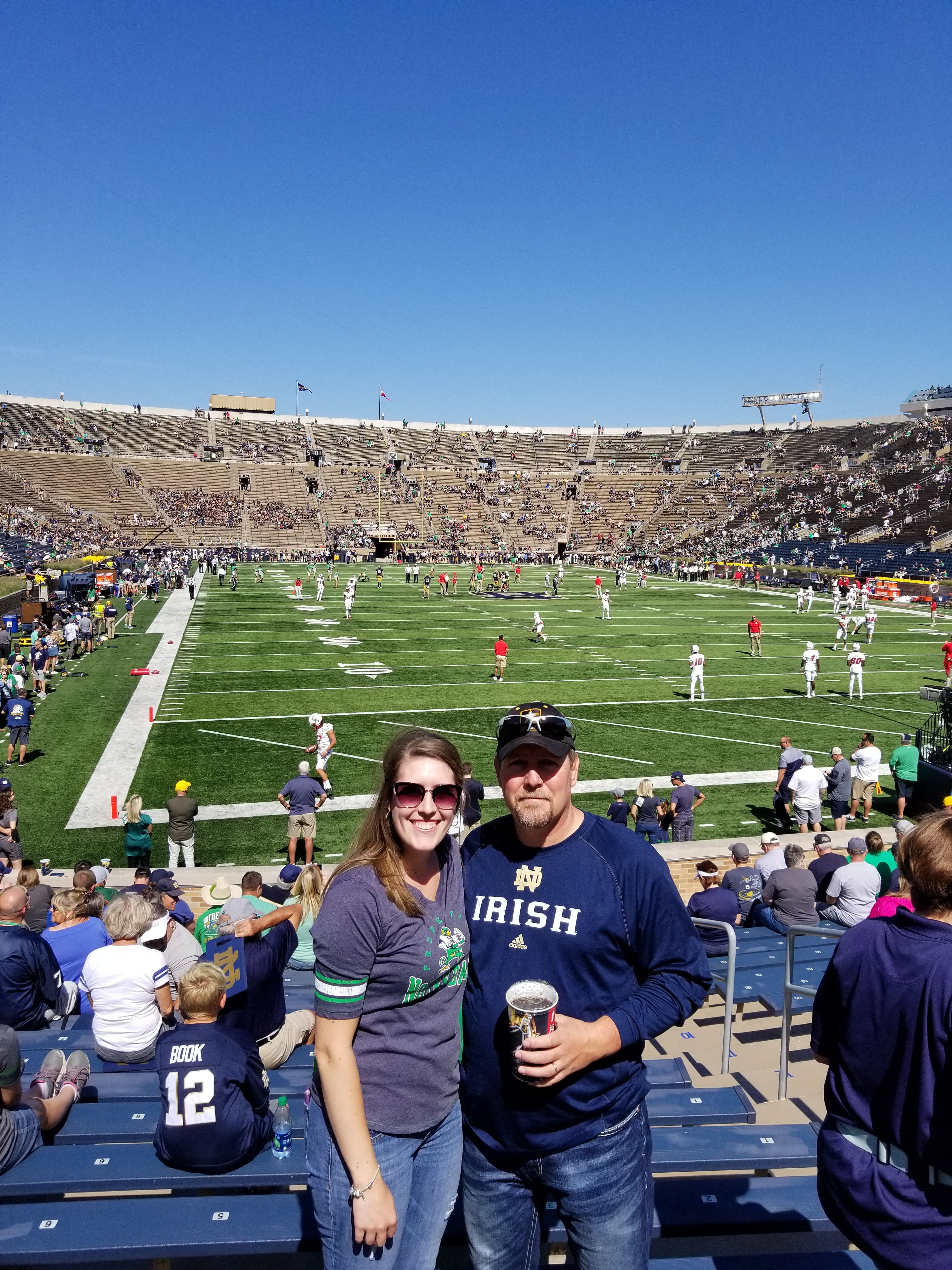 University of Notre Dame Fightin Irish vs. New Mexico - NCAA Football