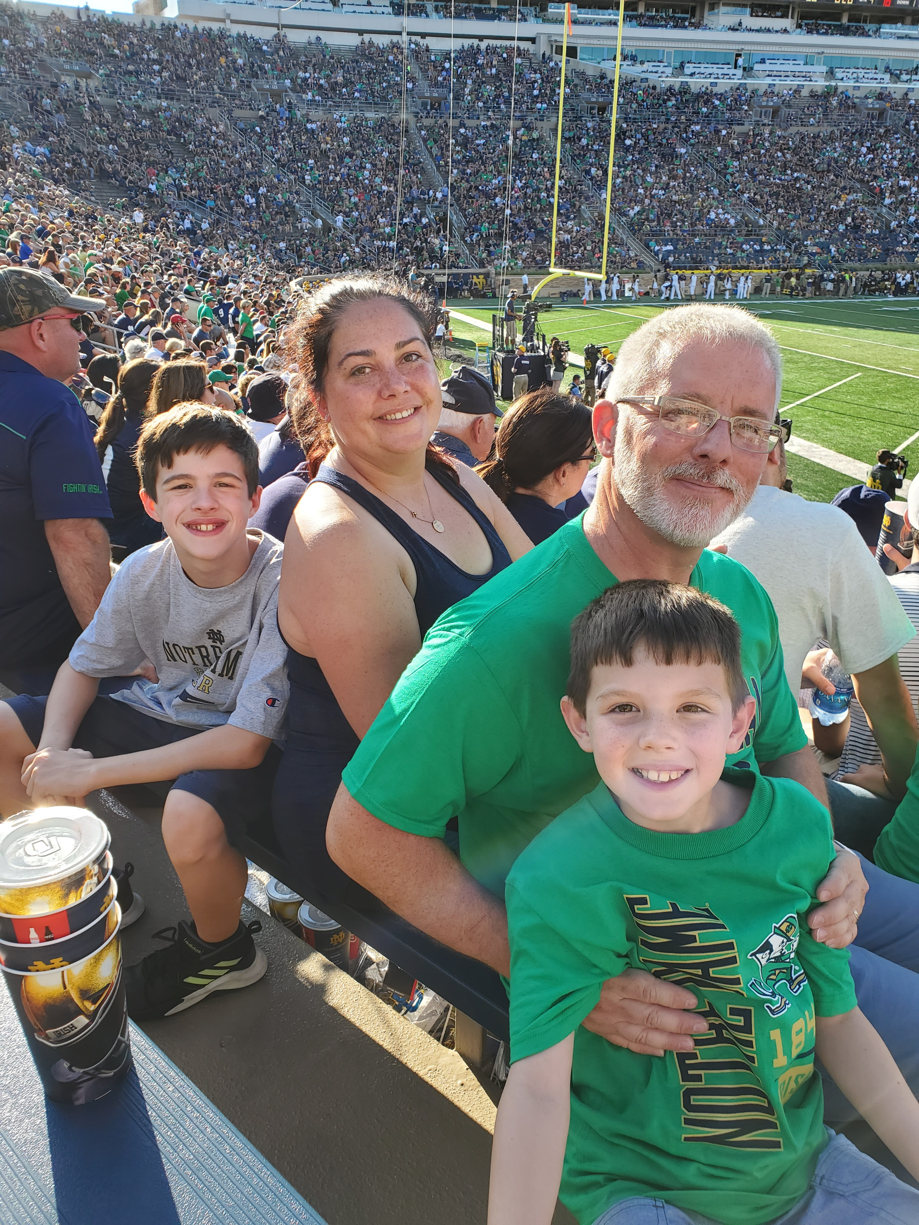 University of Notre Dame Fightin Irish vs. New Mexico - NCAA Football