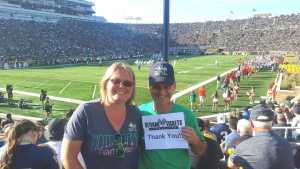 University of Notre Dame Fightin Irish vs. New Mexico - NCAA Football