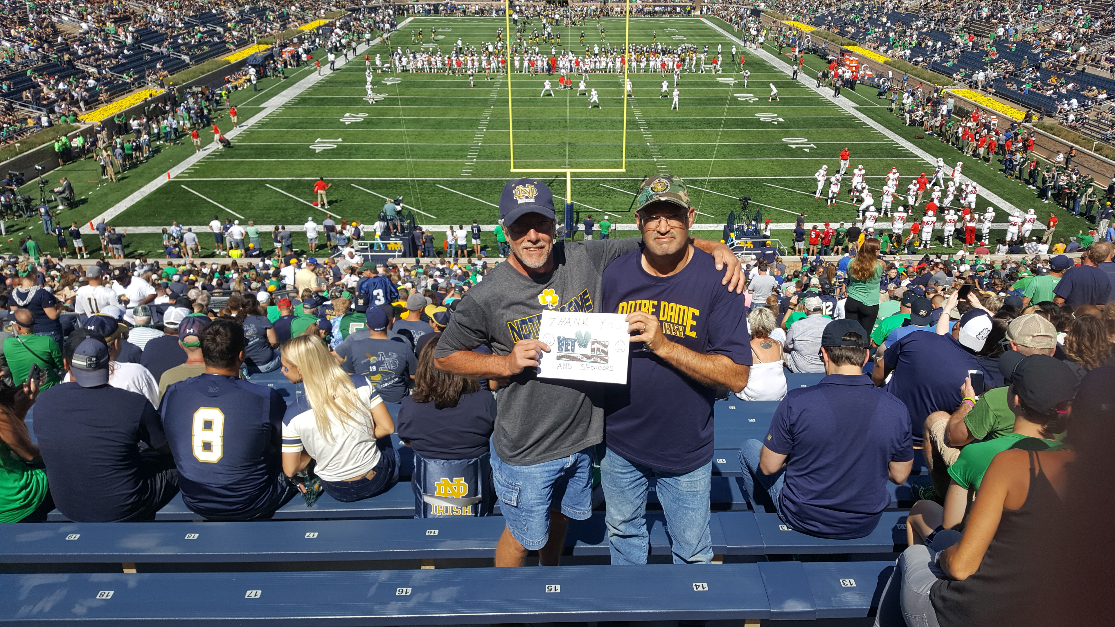 University of Notre Dame Fightin Irish vs. New Mexico - NCAA Football
