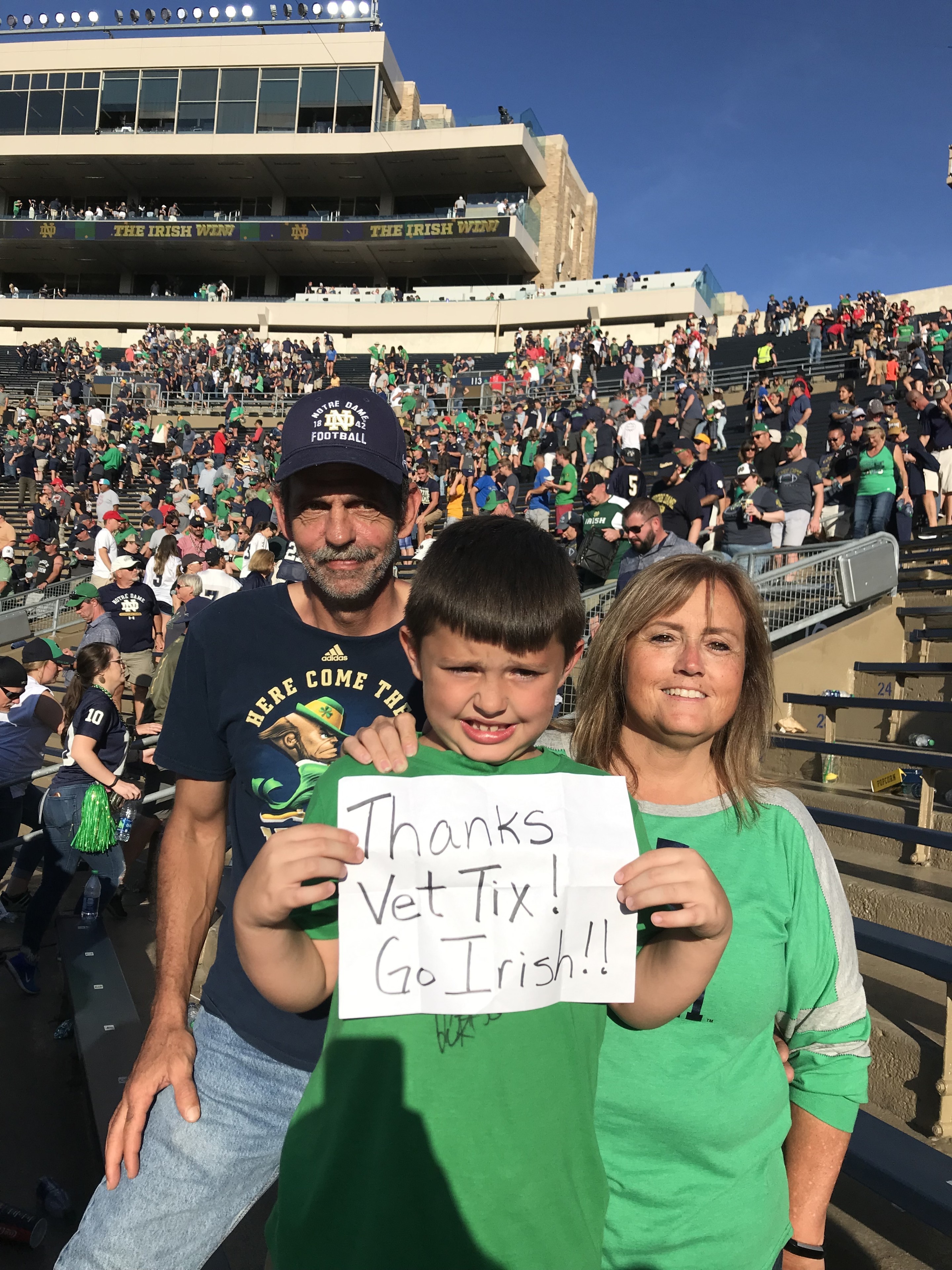 University of Notre Dame Fightin Irish vs. New Mexico - NCAA Football
