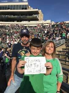 University of Notre Dame Fightin Irish vs. New Mexico - NCAA Football