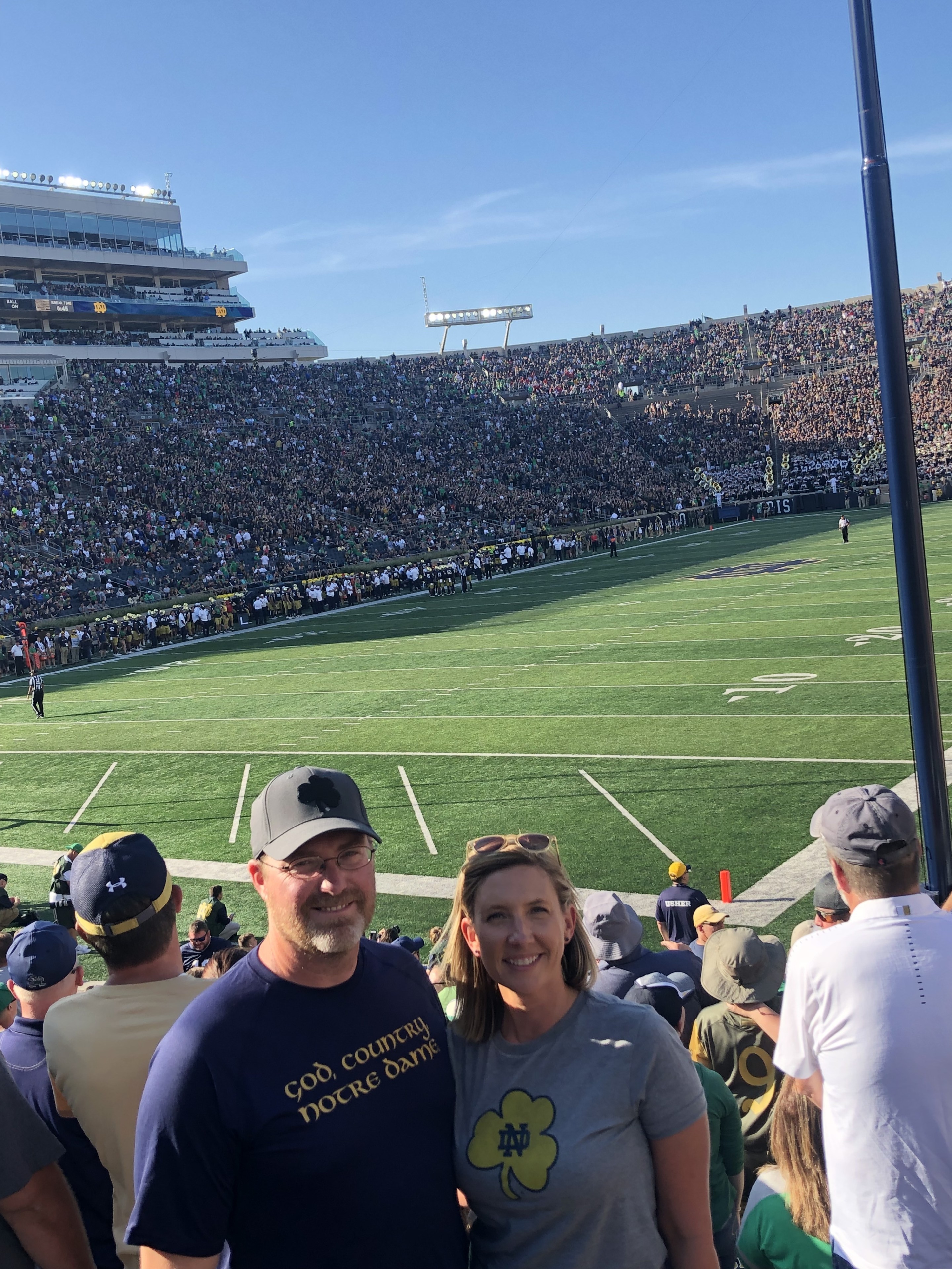 University of Notre Dame Fightin Irish vs. New Mexico - NCAA Football