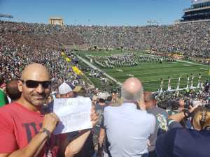 University of Notre Dame Fightin Irish vs. New Mexico - NCAA Football