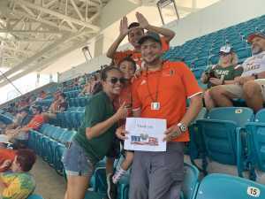 University of Miami Hurricanes vs. Bethune-cookman - NCAA Football