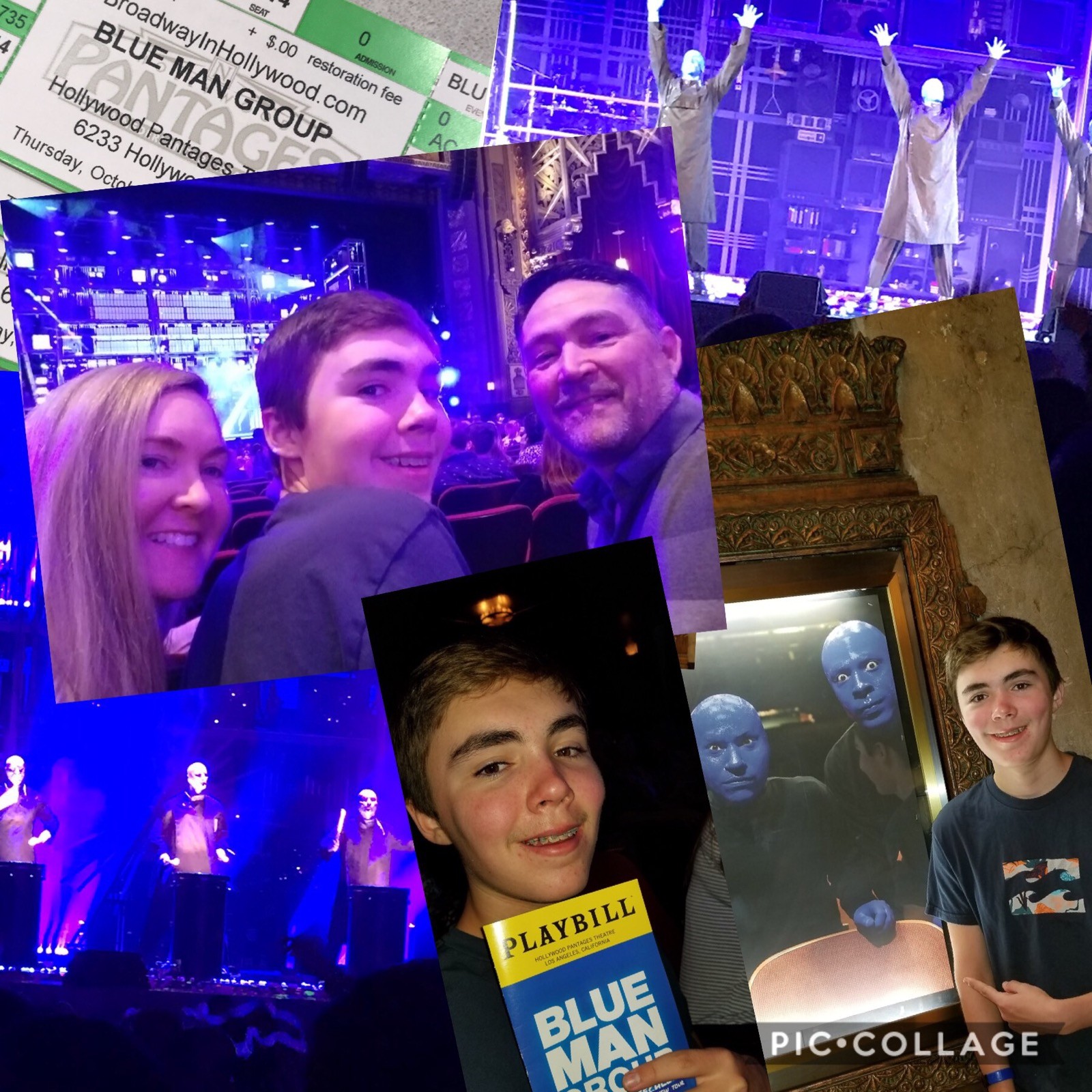 Blue Man Group - Hollywood Pantages Theatre