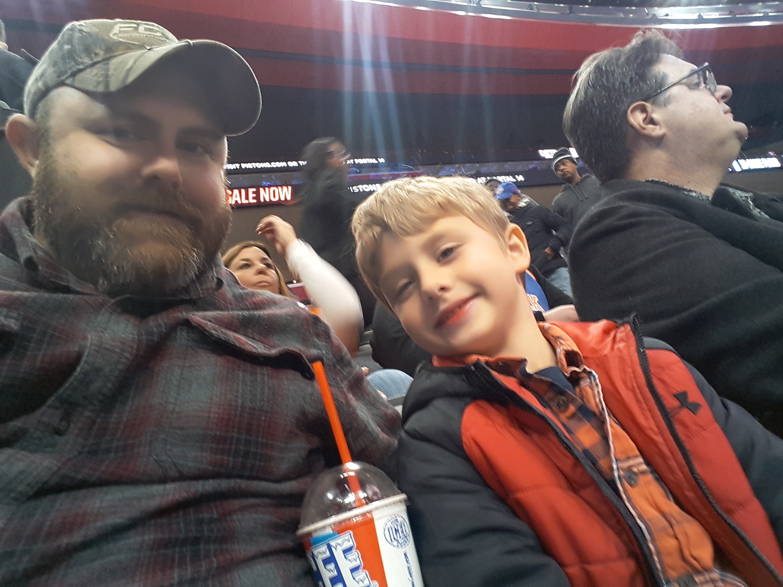 Detroit Pistons vs. New York Knicks - NBA **military Night**