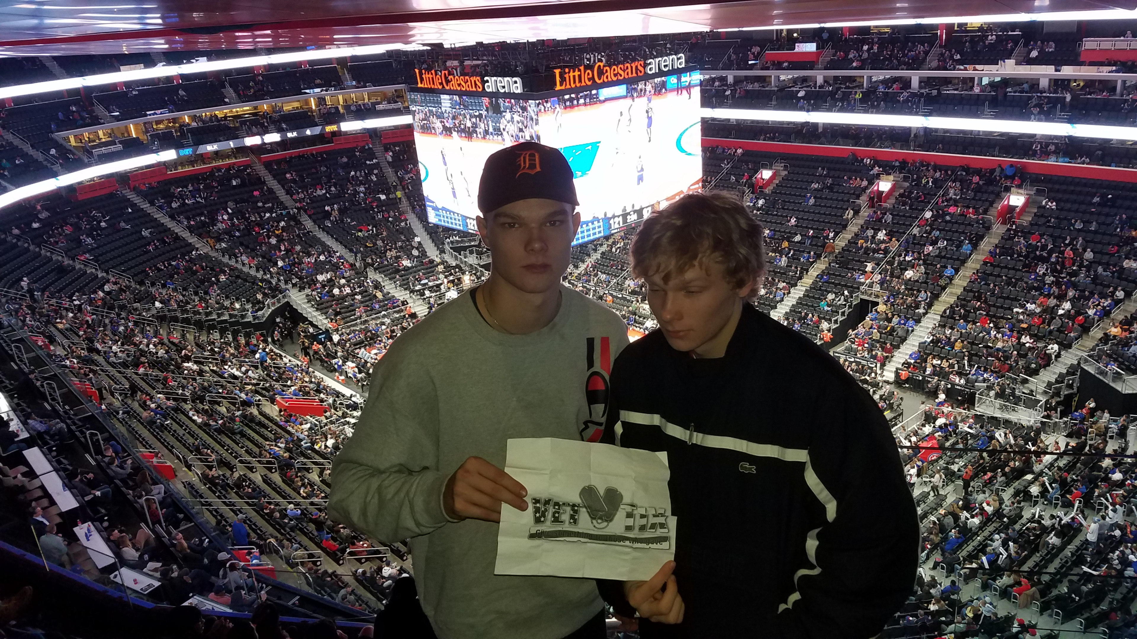 Detroit Pistons vs. New York Knicks - NBA **military Night**