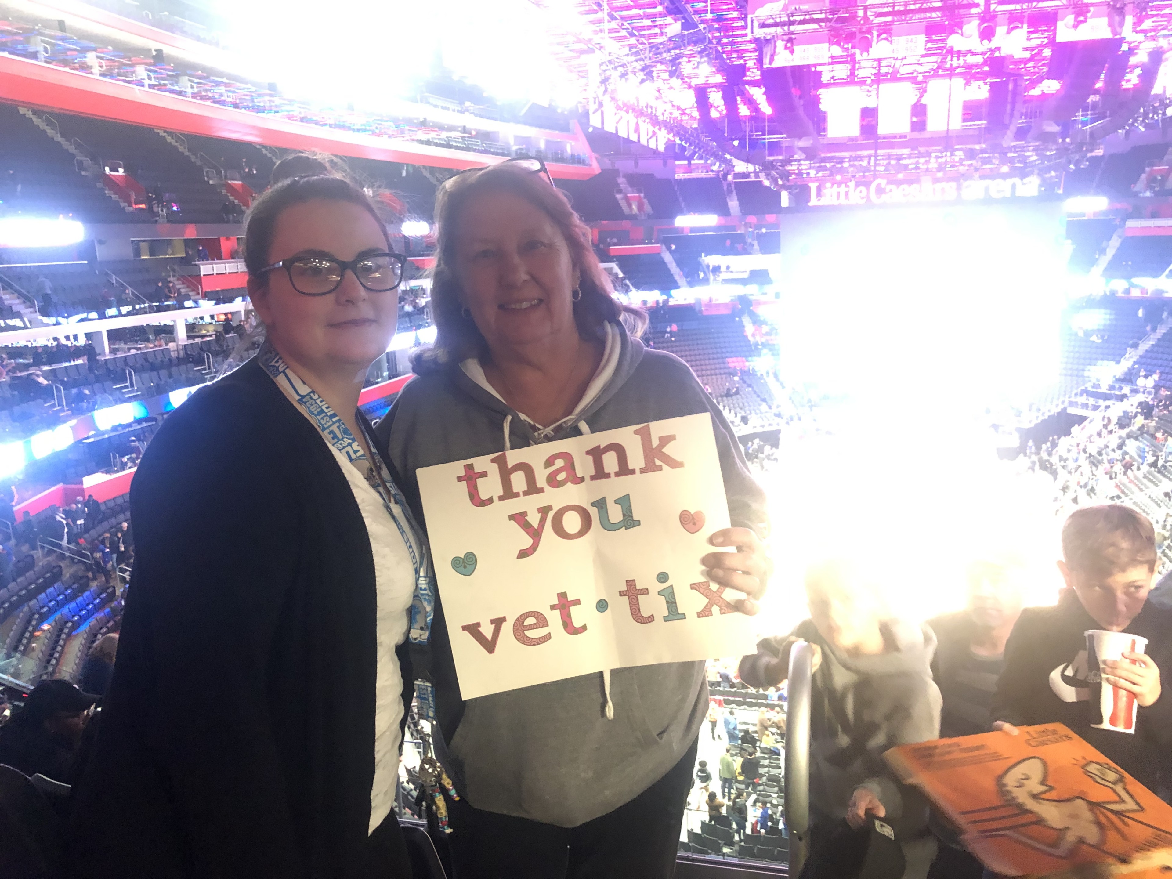 Detroit Pistons vs. New York Knicks - NBA **military Night**