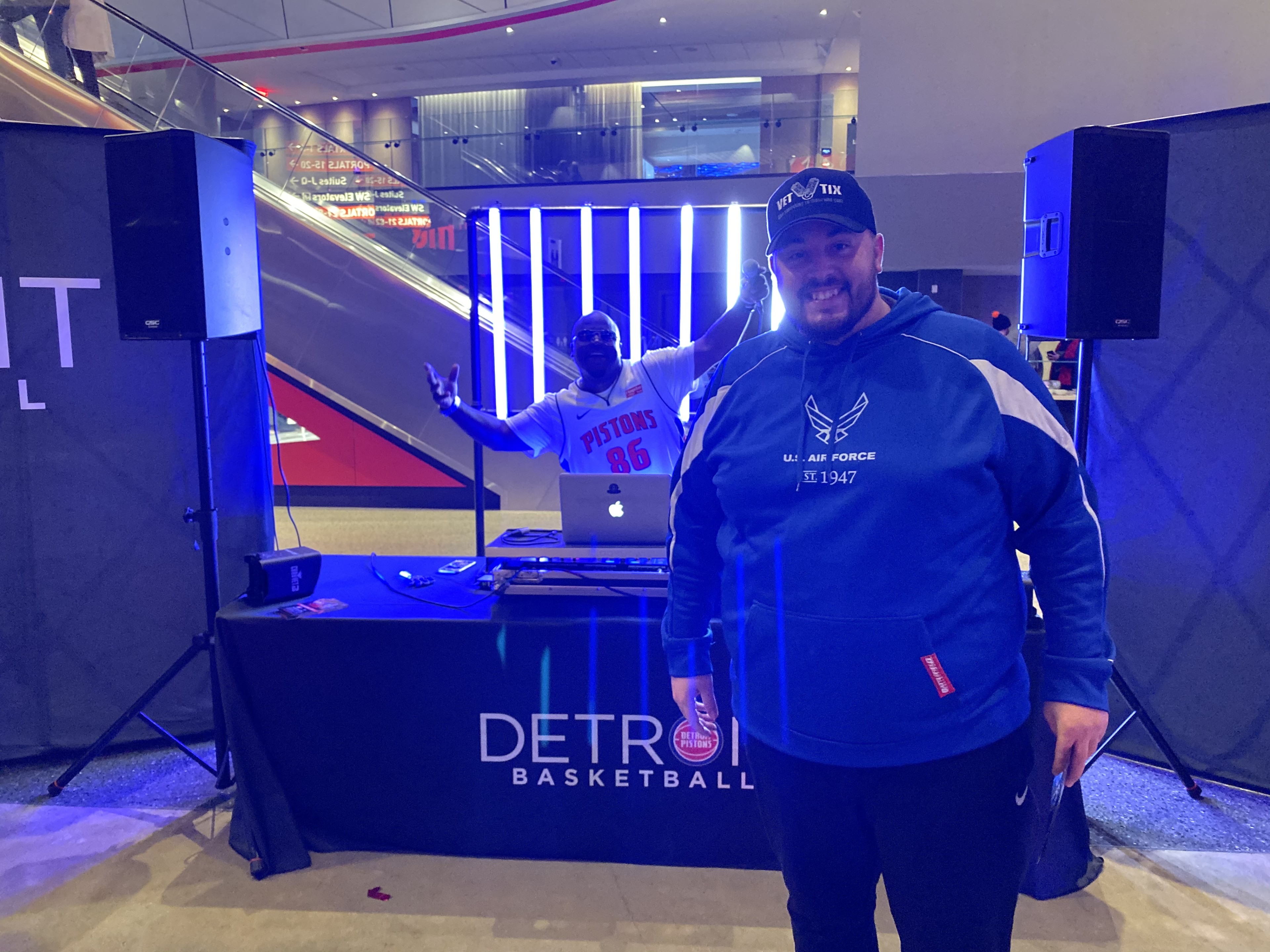 Detroit Pistons vs. New York Knicks - NBA **military Night**