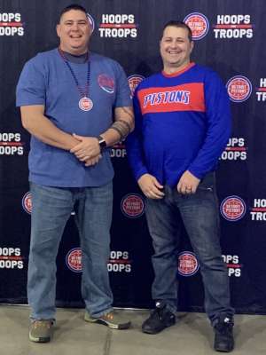 Detroit Pistons vs. New York Knicks - NBA **military Night**